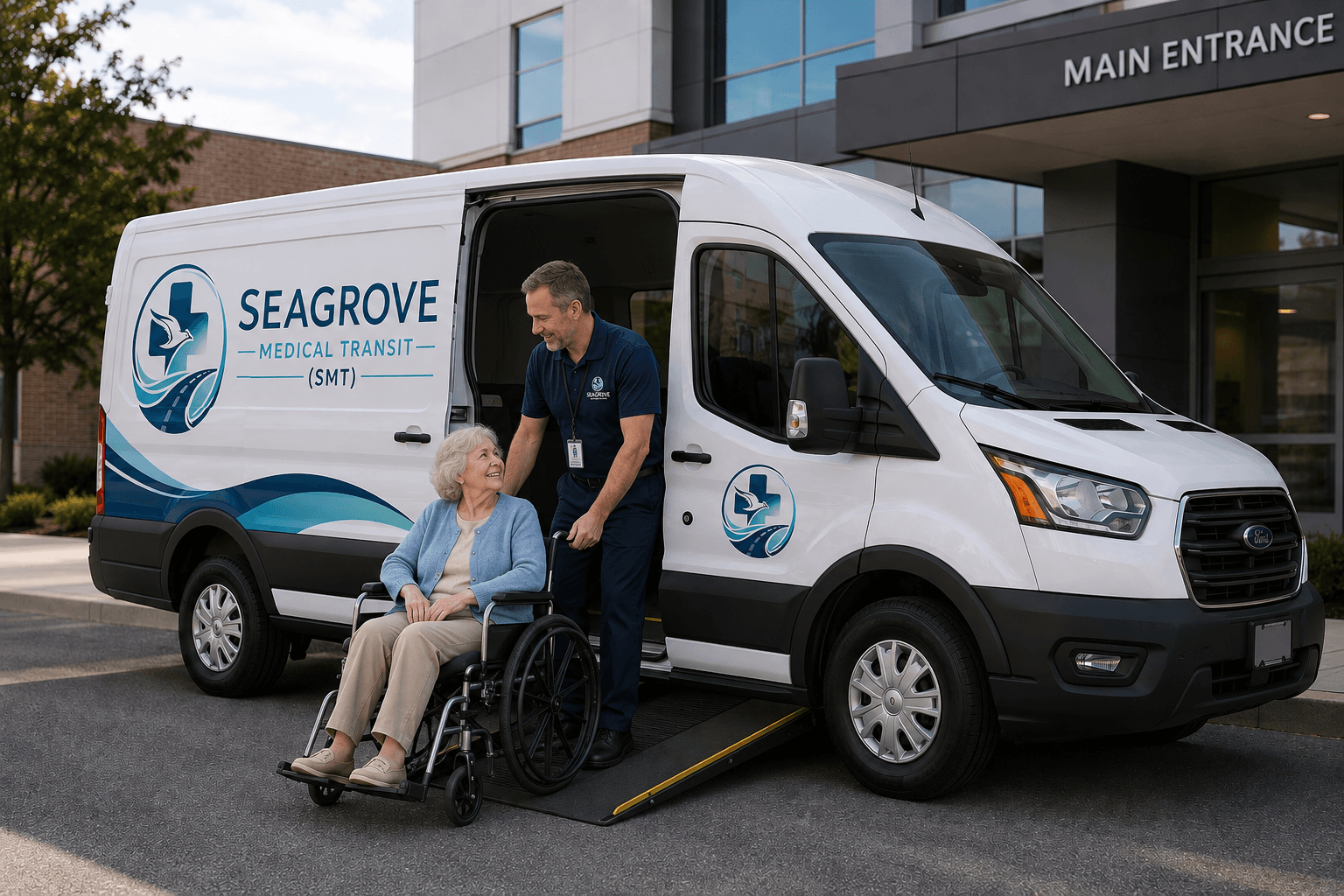 Seagrove Medical Transit accessible transport vehicle